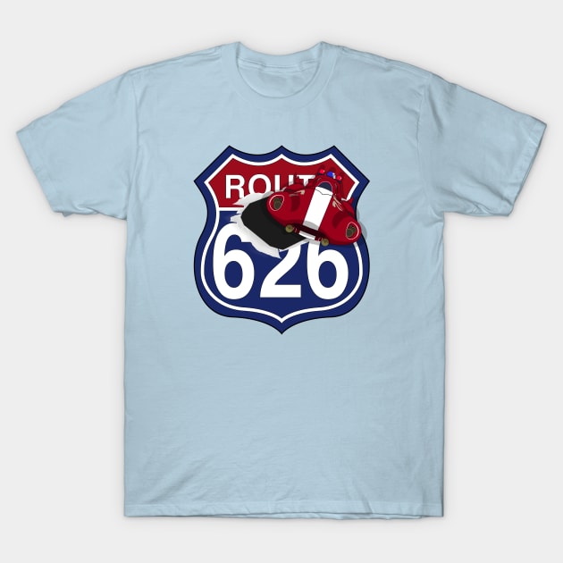 Route 626 T-Shirt by DeepDiveThreads